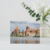 Litouwen, Trakai. Eiland Kasteel 2 Briefkaart (Staand voorkant)