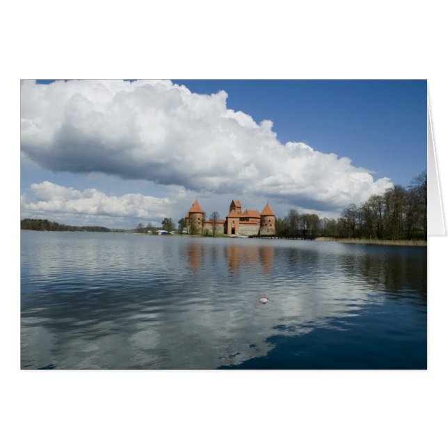 Litouwen, Trakai. Eilandkasteel (Voorkant Horizontaal)