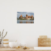 Litouwen, Trakai. Eilandkasteel 2 Poster (Keuken)