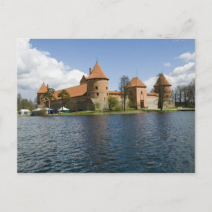 Litouwen, Trakai. Eilandkasteel 3 Briefkaart