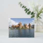 Litouwen, Trakai. Eilandkasteel 3 Briefkaart (Staand voorkant)