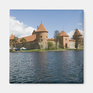 Litouwen, Trakai. Eilandkasteel 3 Magneet