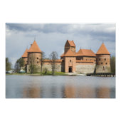 Litouwen, Trakai. Island Castle 2 Foto Afdruk (Voorkant)
