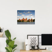 Litouwen, Trakai, Trakai Historisch Nationaal 2 Poster (Thuiskantoor)