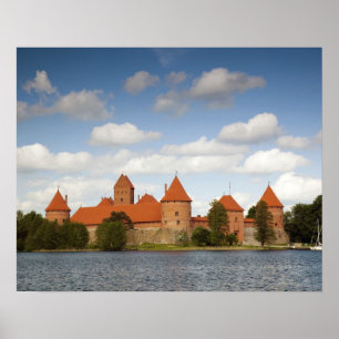 Litouwen, Trakai, Trakai Historisch Nationaal 2 Poster