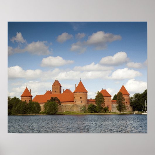 Litouwen, Trakai, Trakai Historisch Nationaal 2 Poster (Voorkant)