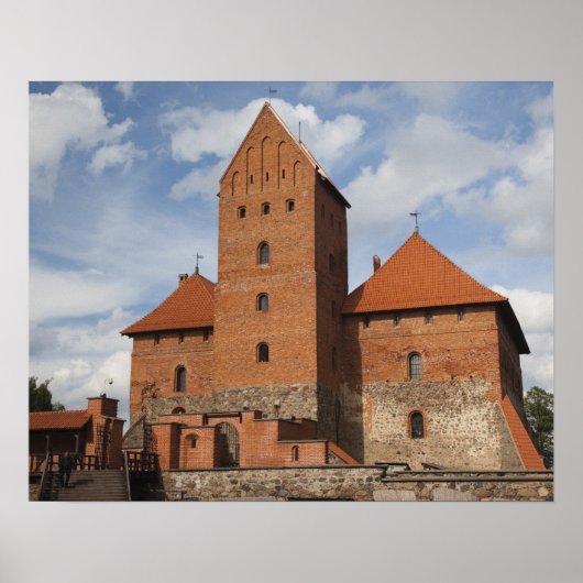 Litouwen, Trakai, Trakai Historisch Nationaal 3 Poster (Voorkant)