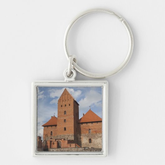 Litouwen, Trakai, Trakai Historisch Nationaal 3 Sleutelhanger (Voorkant)