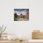 Litouwen, Trakai, Trakai Historisch Nationaal 4 Poster (Keuken)