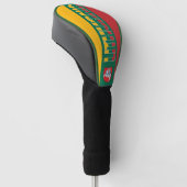 Litouwen Vlag een prachtig patriottisch Golfheadcover (Schuin)