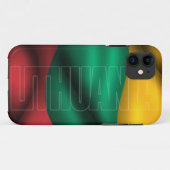 Litouwen Vlag Iphone 5 Hoesje-Mate Hoesje (Achterkant (horizontaal))