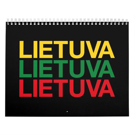 LITOUWEN Vlag Kalender (Hoes)