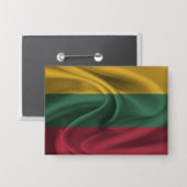 Litouwen Vlag Knop Button (Voorkant / Achterkant)
