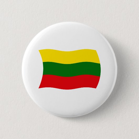 Litouwen Vlag Knop Ronde Button 5,7 Cm (Voorkant)