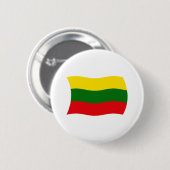 Litouwen Vlag Knop Ronde Button 5,7 Cm (Voorkant /achterkant)