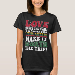 Litouwen Vlag Mannen & Vrouwen Leuke Til Litouwers T-shirt