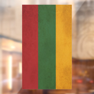 Litouwen Vlag ontwerp Raamsticker