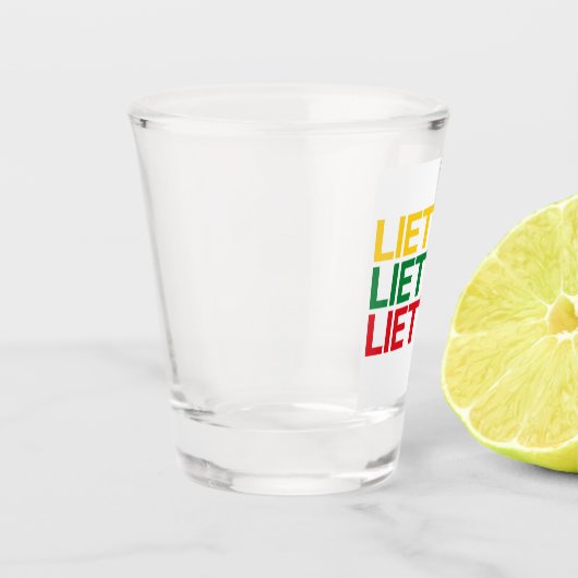 LITOUWEN Vlag Shot Glas (Links)