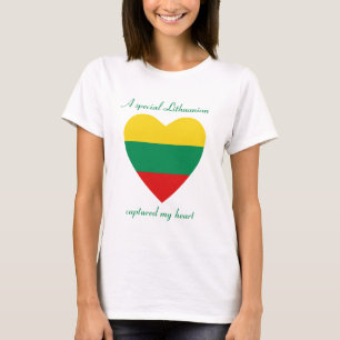 Litouwen Vlaggenliefje T-Shirt