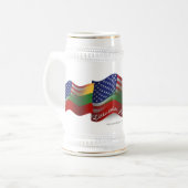 Litouws-Amerikaanse golfvlag Bierpul (Voorkant links)