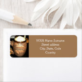 Litouws bier plus lietuva retour adreslabels etiket (Insitu)