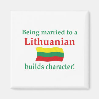 Litouws bouwt karakter magneet