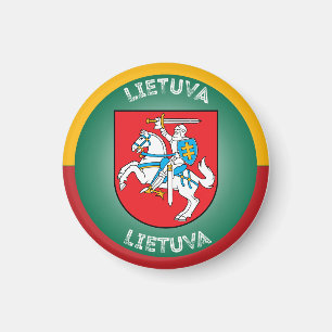 Litouws Erfgoed Embleem Magneet