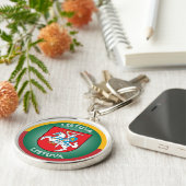 Litouws Erfgoed Embleem Sleutelhanger (Zijkant)
