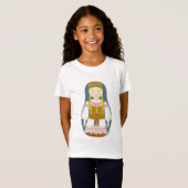 Litouws Matryoshka Girls' T-Shirt (Voorkant volledig)