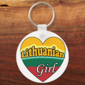 Litouws meisje sleutelhanger (Voorkant)