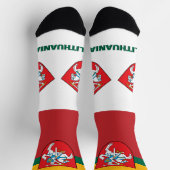 Litouws vlagpatriottisch, Duurzaam Litouwen Sokken (Top)