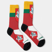 Litouws vlagpatriottisch, Duurzaam Litouwen Sokken (Rechts)