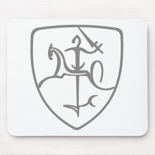 Litouws wapen Vytis Muismat/Pad Muismat (Voorkant)