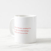 Litouws wapenschild Vytis Coffee / Mok thee (Voorkant links)