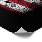 Litouwse Amerikaanse vlag Litouwen Lietuva Poster (Hoek)