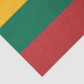Litouwse decoratie, Litouwse vlag tissuepapier (Detail)