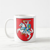 litouwse embleem koffiemok (Links)