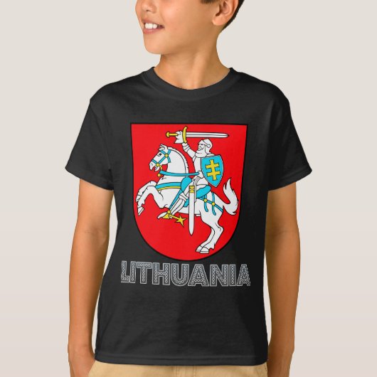 Litouwse embleem t-shirt (Voorkant)