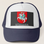 Litouwse embleem trucker pet (Voorkant)