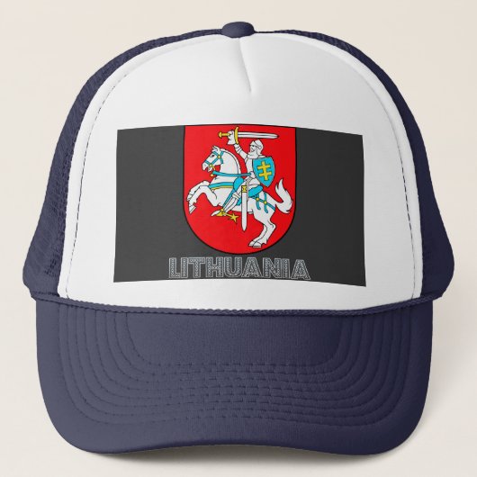 Litouwse embleem trucker pet (Voorkant)