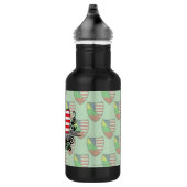 Litouwse en Amerikaanse vlag Waterfles (Rechts)