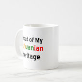 litouwse erfenis koffiemok (Voorkant links)