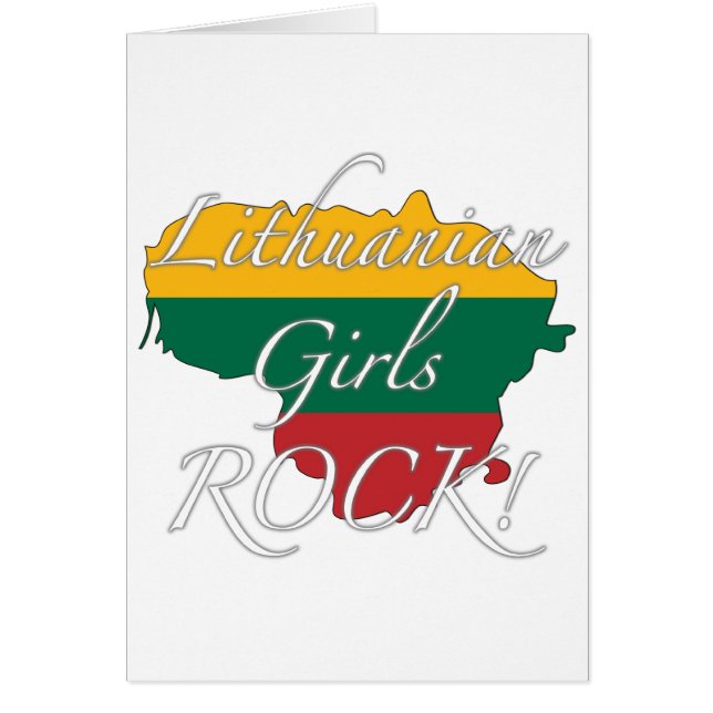 Litouwse Girls Rock! (Voorkant)