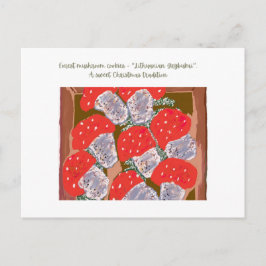 Litouwse kersttradities feestdagenkaart