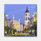 Litouwse magneet (Voorkant)