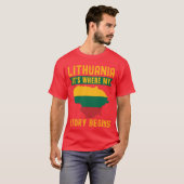 Litouwse meisje t-shirt (Voorkant volledig)