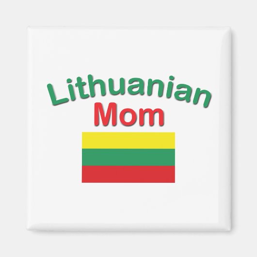 Litouwse moeder magneet (Voorkant)