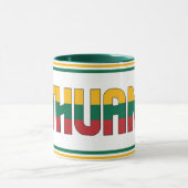 Litouwse nationale vlagpatriottische koffie mok (Midden)