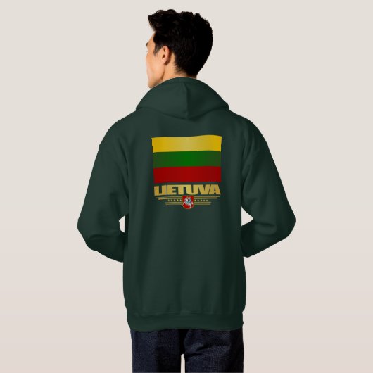 Litouwse Pride Hoodie (Achterkant volledig)