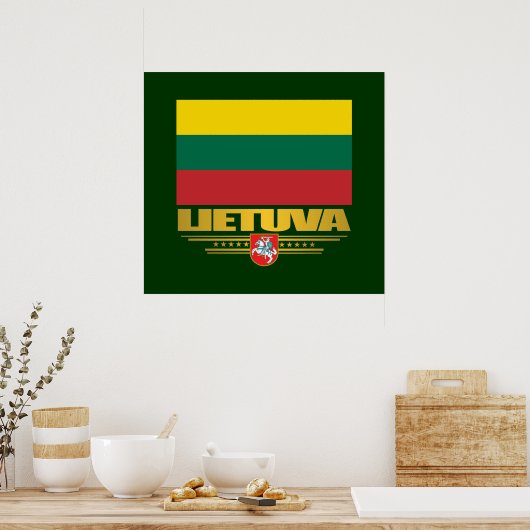 Litouwse Pride Poster (Keuken)